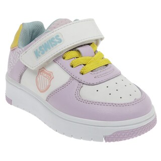 Foto 1 | Foto 1 | Tenis K-Swiss Salt 2 color Blanco y Lila Infantil