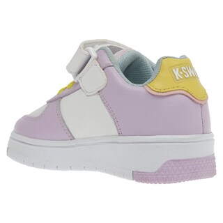 Foto 3 | Foto 3 | Tenis K-Swiss Salt 2 color Blanco y Lila Infantil