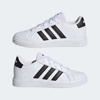 Foto 8 | Foto 8 | Tenis Adidas Grand Court Lifestyle Blancos para Niña