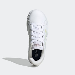 Foto 4 | Foto 4 | Tenis Adidas Grand Court Blancos para Niño
