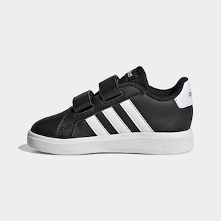 Foto 3 | Foto 3 | Tenis Adidas Grand Court Lifestyle Cierre por Contacto Adidas Negro para Niños
