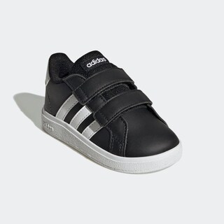 Foto 6 | Foto 6 | Tenis Adidas Grand Court Lifestyle Cierre por Contacto Adidas Negro para Niños