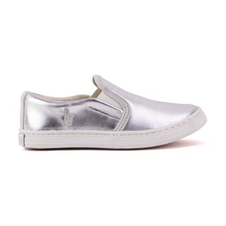 Foto 2 | Foto 2 | Tenis Polo Ralph Lauren Benton Color Plata Para Niña