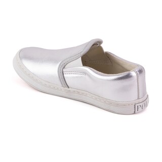 Foto 5 | Foto 5 | Tenis Polo Ralph Lauren Benton Color Plata Para Niña