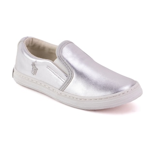 Foto 7 | Foto 7 | Tenis Polo Ralph Lauren Benton Color Plata Para Niña