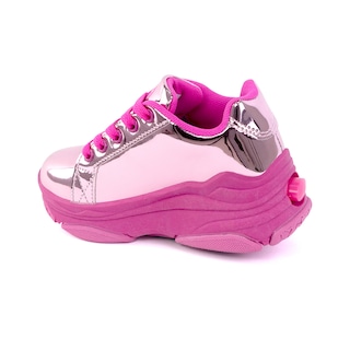 Foto 8 | Foto 8 | Tenis Onix Rosas con Ruedas para Niña