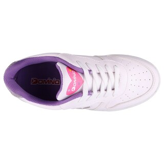 Foto 4 | Foto 4 | Tenis Casuales Dominiq 2467 Color Blanco/lila Para Niña
