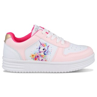 Foto 2 | Foto 2 | Tenis Choclo Dominiq 2449 Color Blanco/rosa Para Niña