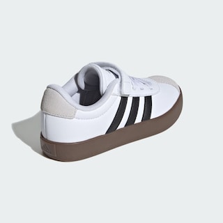 Foto 7 | Foto 7 | Tenis Vl Court 3.0 Skateboarding Adidas Blancos para Niños