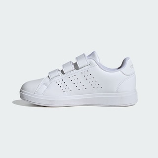 Foto 3 | Foto 3 | Tenis Advantage Base 2.0 Kids Adidas Blanco Niños