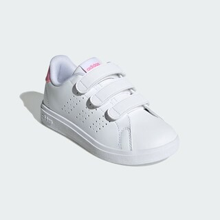 Foto 6 | Foto 6 | Tenis Advantage Base 2.0 Kids Adidas Blanco Niños