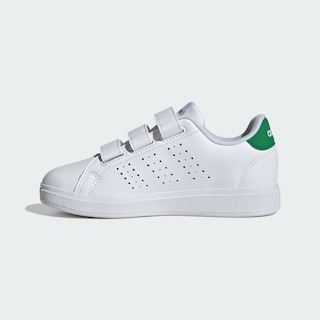 Foto 3 | Foto 3 | Tenis Advantage Base 2.0 Kids Adidas Blanco Niños