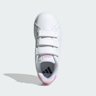 Foto 4 | Foto 4 | Tenis Advantage Base 2.0 Kids Adidas Blanco Niños