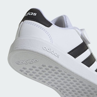 Foto 8 | Foto 8 | Tenis Adidas Grand Court 2.0 Kids Adidas Blanco Niños