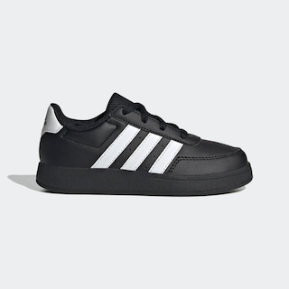 Foto 2 | Foto 2 | Tenis Breaknet Lifestyle Adidas Court Cordones Adidas Negro Niños