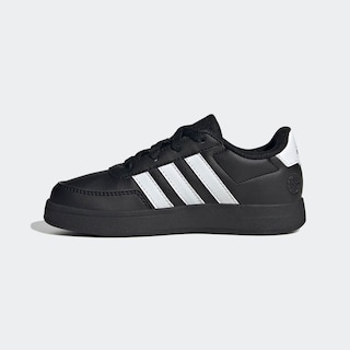 Foto 3 | Foto 3 | Tenis Breaknet Lifestyle Adidas Court Cordones Adidas Negro Niños