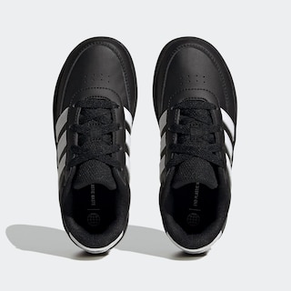 Foto 4 | Foto 4 | Tenis Breaknet Lifestyle Adidas Court Cordones Adidas Negro Niños