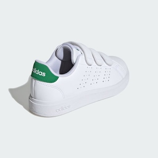 Foto 7 | Foto 7 | Tenis Advantage Base 2.0 Kids Adidas Blanco Niños
