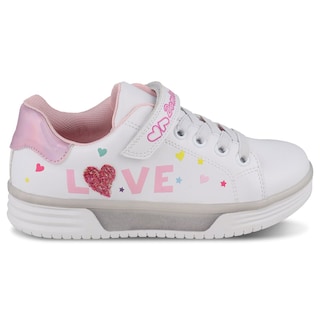 Foto 2 | Foto 2 | Tenis Choclo Con Luces Dominiq 2452 Color Blanco/rosa Para Niña