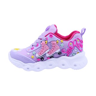 Foto 5 | Foto 5 | Tenis Coqueta Morados Estampado Patines para Niña