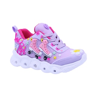 Foto 1 | Foto 1 | Tenis Coqueta Morados Estampado Patines para Niña