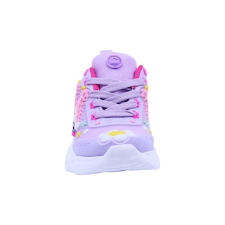 Foto 3 | Foto 3 | Tenis Coqueta Morados Estampado Patines para Niña