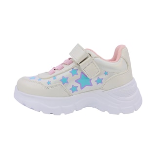 Foto 5 | Foto 5 | Tenis Para Niña Ajuste Velcro Coqueta 133302-y Perla Con Luces
