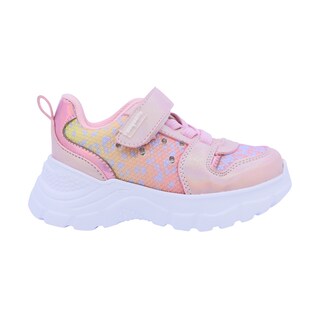 Foto 2 | Foto 2 | Tenis Coqueta Rosas Ajuste Velcro con Luces para Niña
