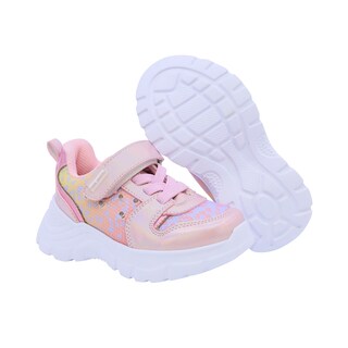 Foto 6 | Foto 6 | Tenis Coqueta Rosas Ajuste Velcro con Luces para Niña