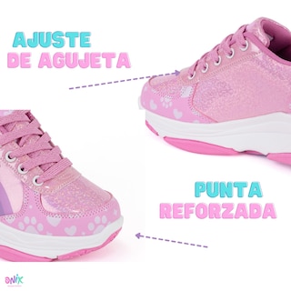 Foto 6 | Foto 6 | Tenis Patín Onix Unicornio Puppy Cute Rosa