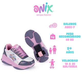 Foto 4 | Foto 4 | Tenis Patín Onix Unicornio Friends Roller Rosa