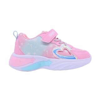 Foto 2 | Foto 2 | Tenis Casual Rosa Y Azul Para Niña Coqueta 605000-i Con Agujeta Elastica Y Velcro