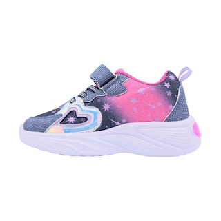 Foto 5 | Foto 5 | Tenis Casual Para Niña Coqueta 605000-h Con Detalles Multicolor, Ajuste Velcro Y Agujeta Elastica