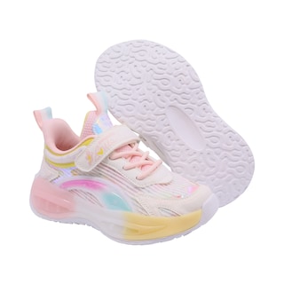 Foto 6 | Foto 6 | Tenis Casual Para Niña Coqueta 604000-o Con Detalles Multicolor, Ajuste Velcro Y Agujeta Elastica