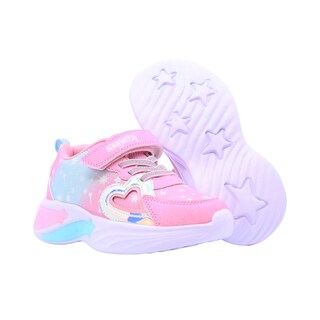 Foto 6 | Foto 6 | Tenis Casual Rosa Y Azul Para Niña Coqueta 605000-i Con Agujeta Elastica Y Velcro
