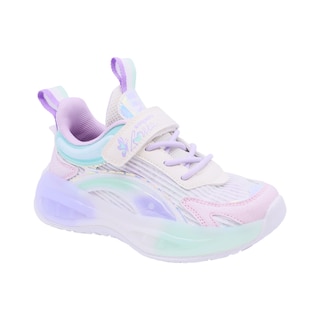 Foto 1 | Foto 1 | Tenis Casual Para Niña Coqueta604000-u Con Detalles Multicolor, Ajuste Velcro Y Agujeta Elastica