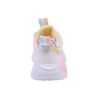 Foto 4 | Foto 4 | Tenis Casual Para Niña Coqueta 604000-o Con Detalles Multicolor, Ajuste Velcro Y Agujeta Elastica