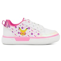 Tenis Pokemón Pikachu Rosa Para Niña