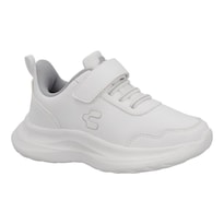 Tenis Escolar Charly 65149 Blanco Niña Original Deportivo Talla 15 A 23