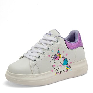 Foto 1 | Foto 1 | Stars Of The World Tenis Urbano Para Niña Blanco Multicolor