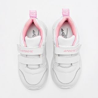 Foto 3 | Foto 3 | Apoort Tenis Deportivo Para Niña Blanco Rosa
