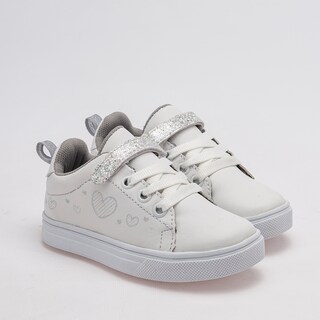 Foto 2 | Foto 2 | C>libre Tenis Urbano Para Niña Blanco Plata