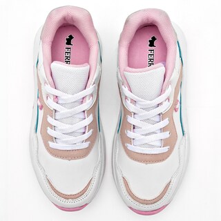 Foto 3 | Foto 3 | Ferrioni Tenis Urbano Para Niña Blanco Azul Beige