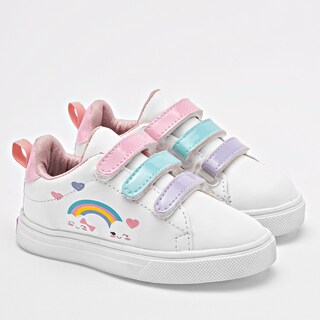 Foto 2 | Foto 2 | C>libre Tenis Urbano Para Niña Blanco Multicolor