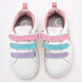 Foto 3 | Foto 3 | C>libre Tenis Urbano Para Niña Blanco Multicolor