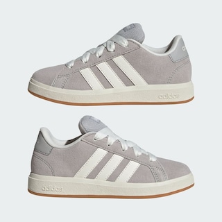 Foto 8 | Foto 8 | Grand Court 00s K Adidas Gris Niños