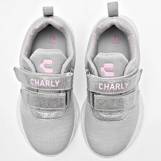 Foto 3 | Foto 3 | Charly Tenis Deportivo Para Niña Gris Rosa, Hasta Agotar Existencia, Importado