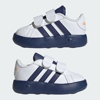 Foto 8 | Foto 8 | Tenis Adidas Grand Court 2.0 Para Bebé Adidas Blanco Niños