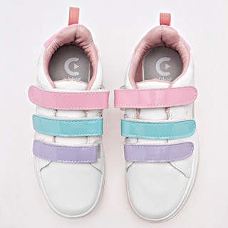 Foto 3 | Foto 3 | C>libre Tenis Urbano Para Niña Blanco Multicolor