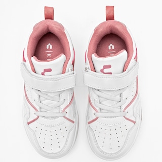 Foto 3 | Foto 3 | Charly Tenis Urbano Para Niña Blanco Rosa, Importado, Hasta Agotar Existencia